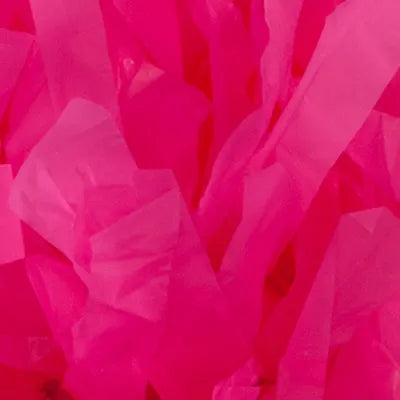 Neon Pink plastic streamers