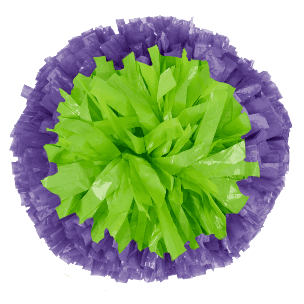 Custom Target Style Wet Look Junior Poms