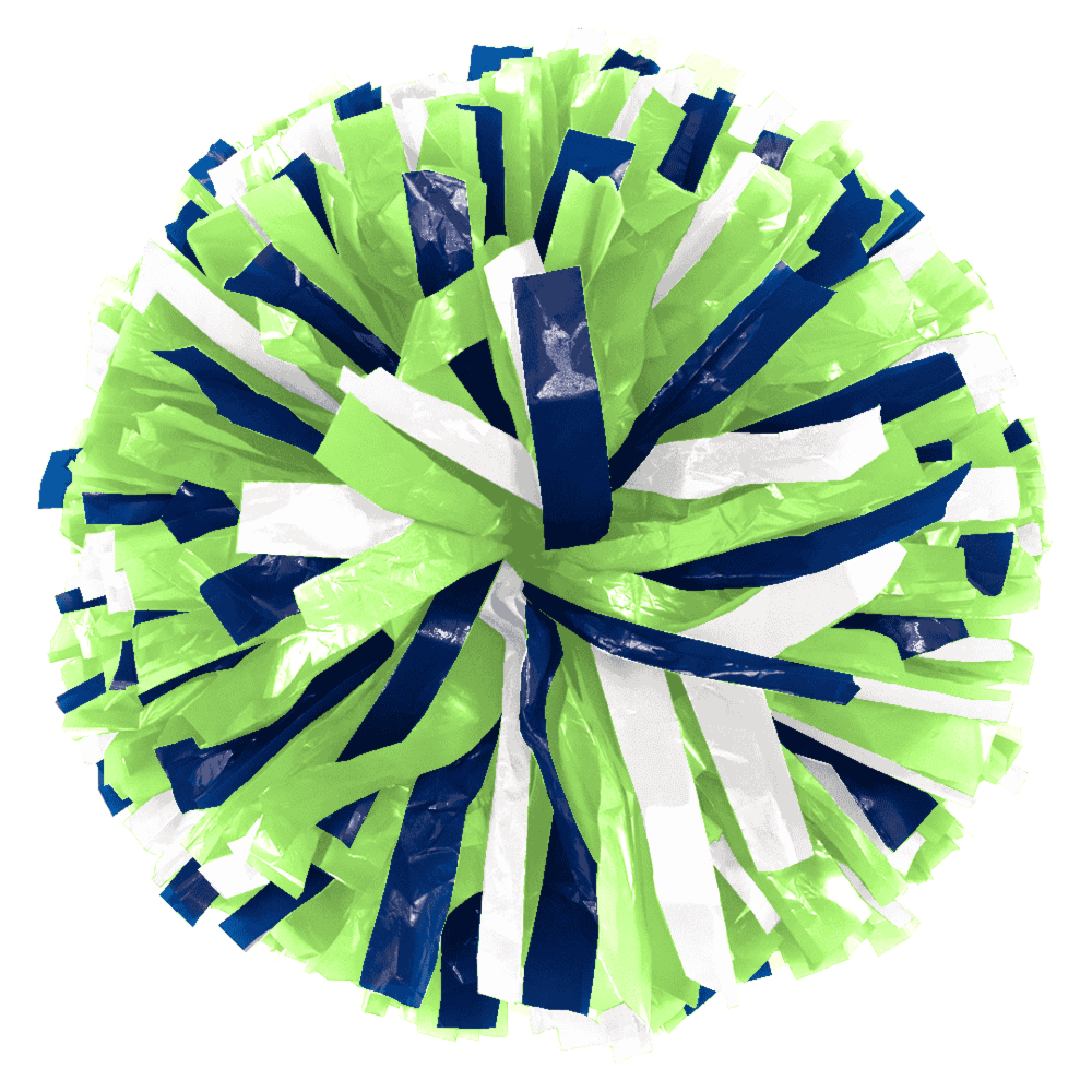 Custom 3-Color Wet Look Pom Balls