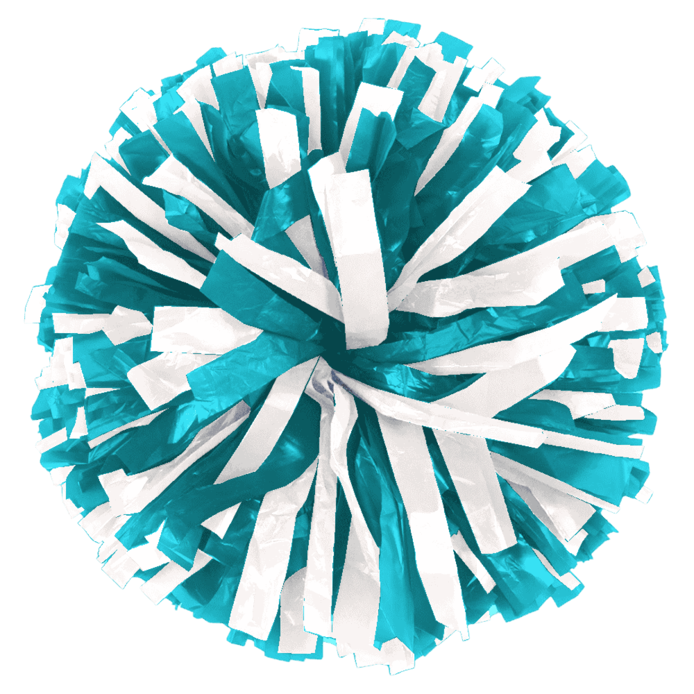 Custom 2-Color Metallic Pom Balls