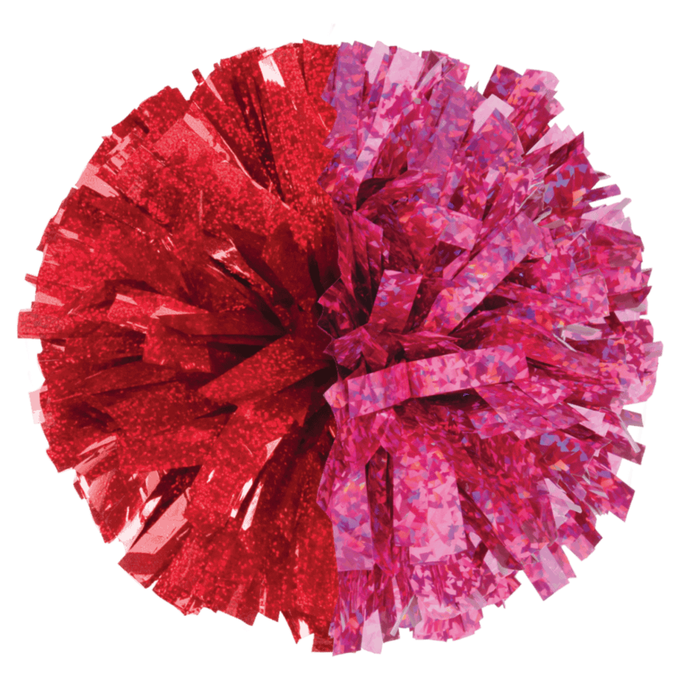Custom Half & Half Specialty Junior & Lite Poms