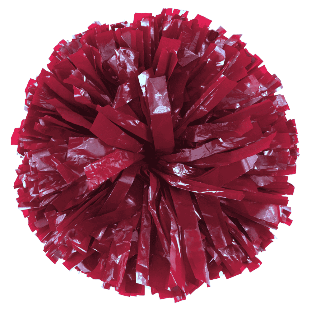 Custom Solid Wet Look Show Poms