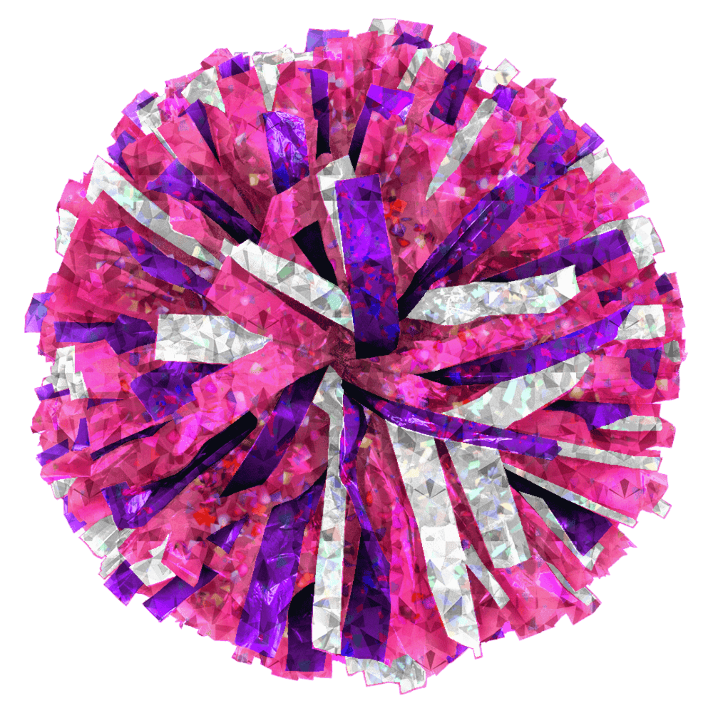 Custom 3-Color Specialty Show Poms