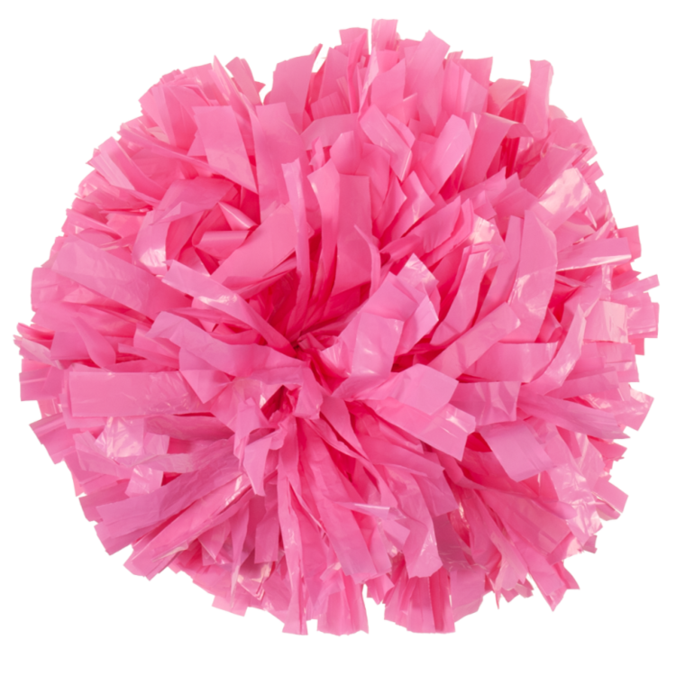 Awareness Pink plastic pom
