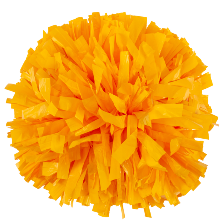Bright Gold plastic pom