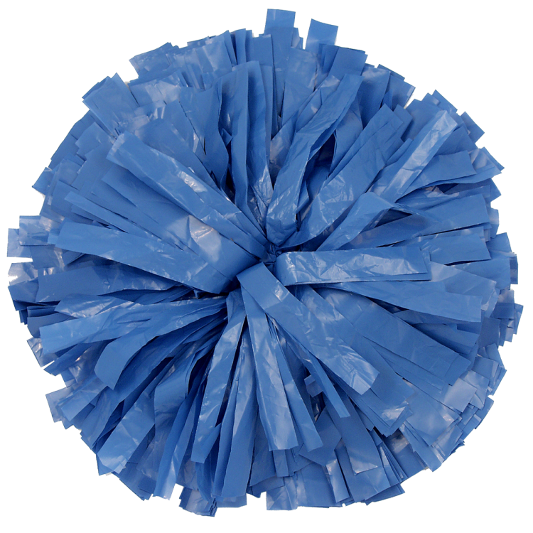 Columbia Blue plastic pom