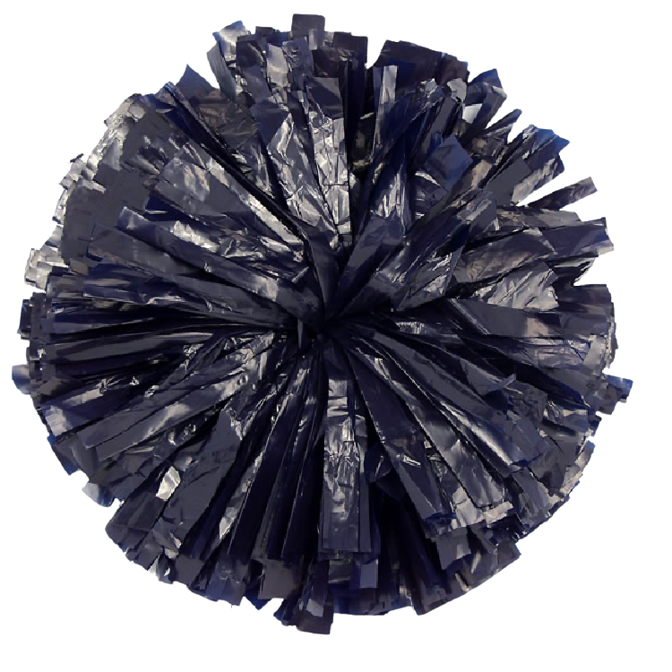 Navy Blue plastic pom