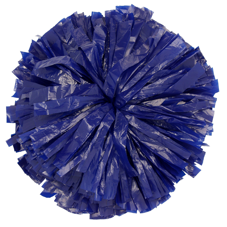 Royal Blue plastic pom