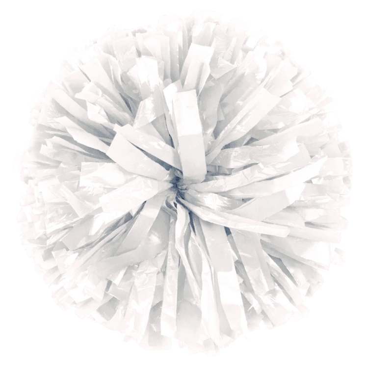 Solid White Pom Balls