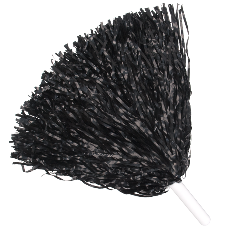 Black 1750 streamer Cheerstar Pom
