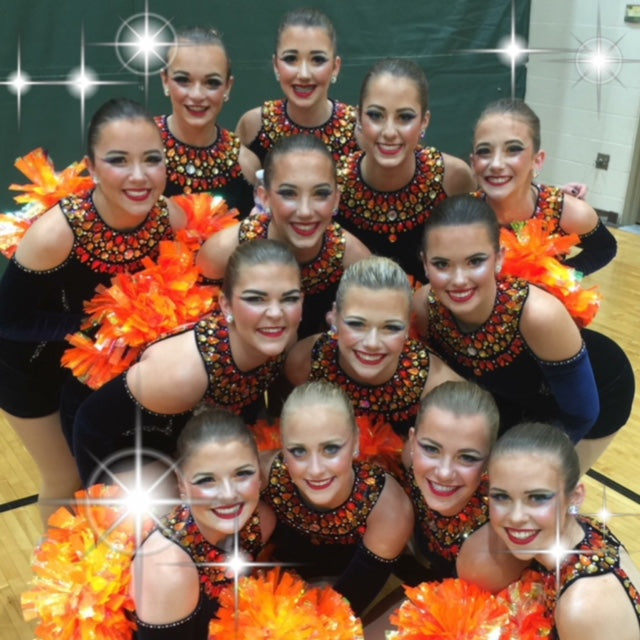 Fire Poms