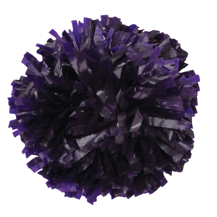 Dark Purple shoe pom