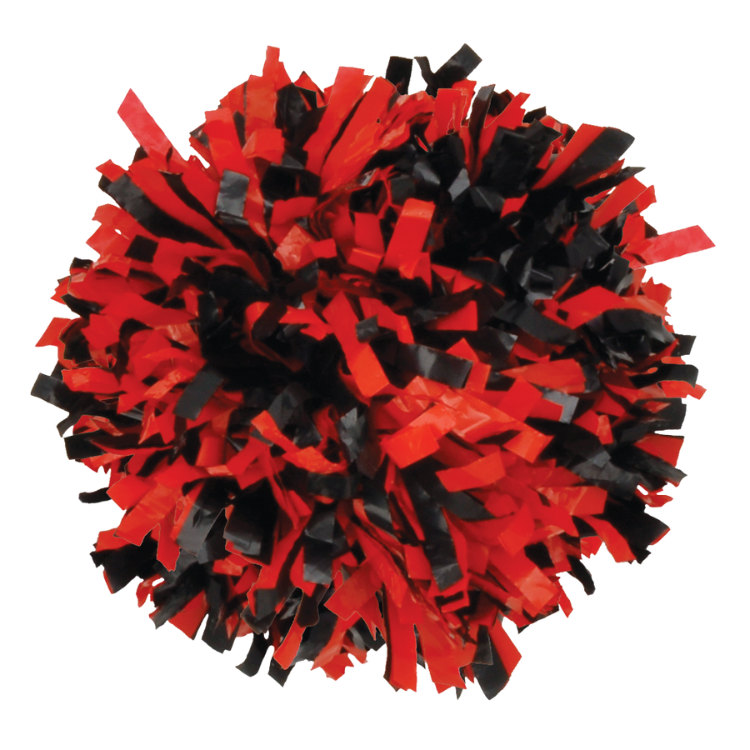 Denver Orange and Black shoe pom