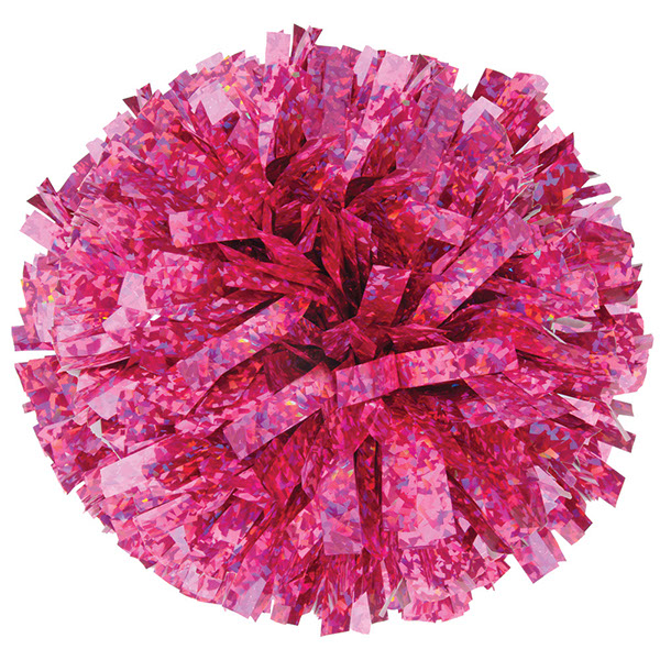 Pink Crystal Strands for Glitter and Flash Pom Poms