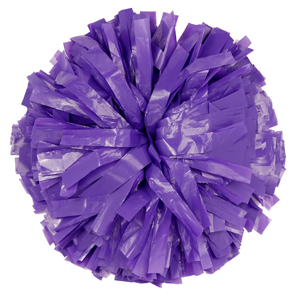 Light Purple Plastic pom pom for cheerleading and dance perfomances