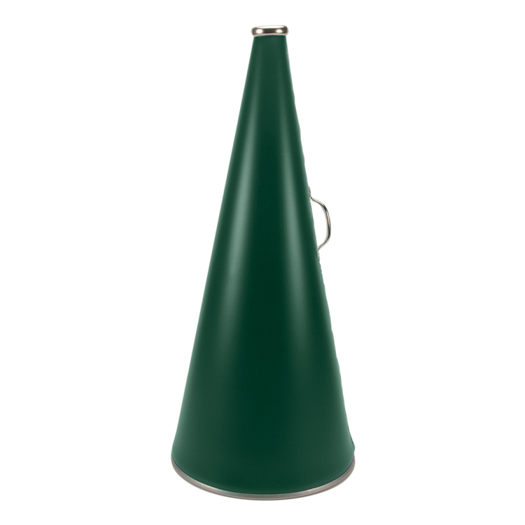 Dark Green 30 inch riveted megaphone