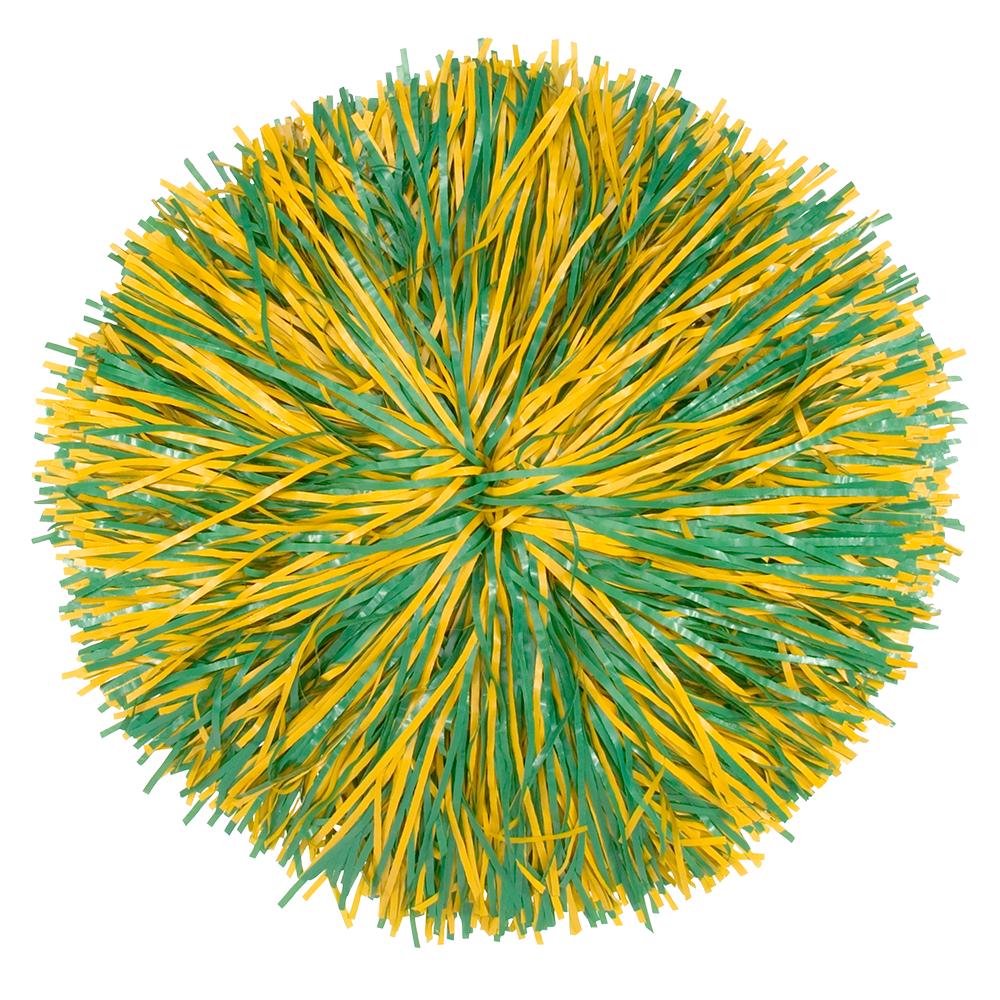 Custom  Plastic "XL" Narrow Streamer Poms | Solid, 2-Color, 3-Color