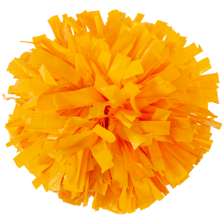 Plastic Solid Color Junior & Lite Poms [E-Z Order]