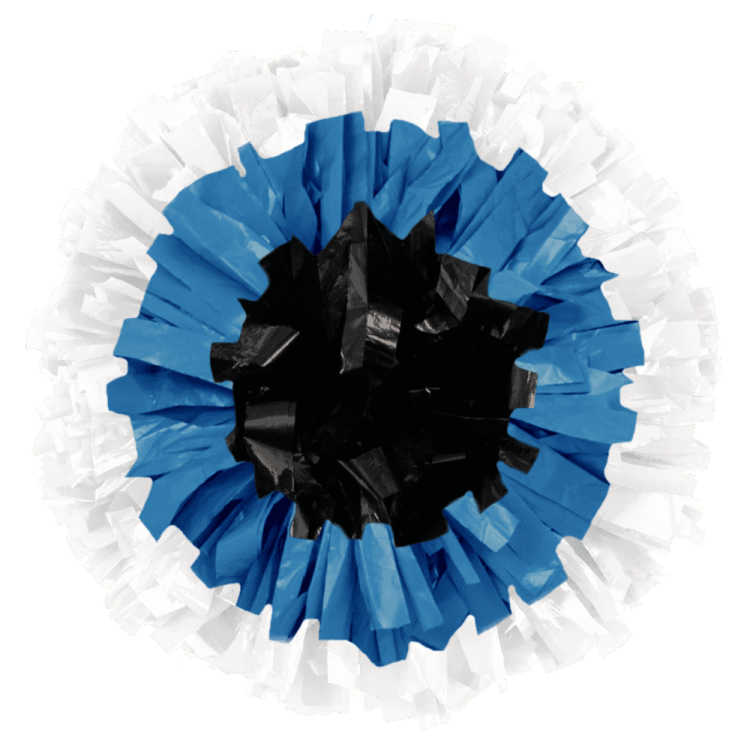 Plastic Eyeball Poms for Dance