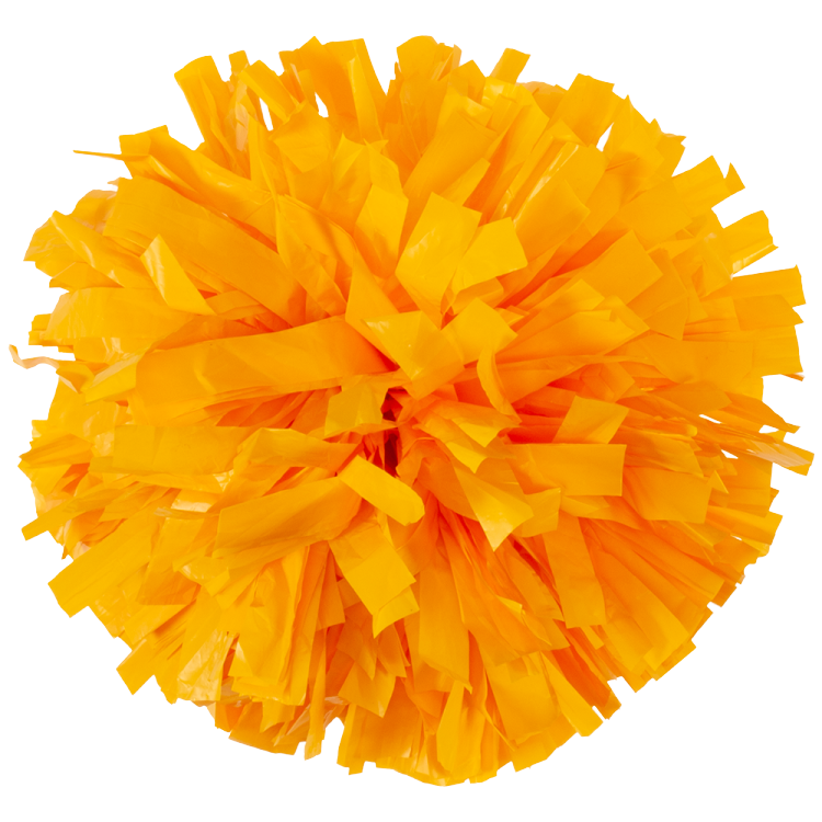Bright Gold plastic pom