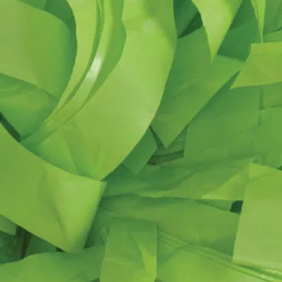 Neon Green plastic streamers