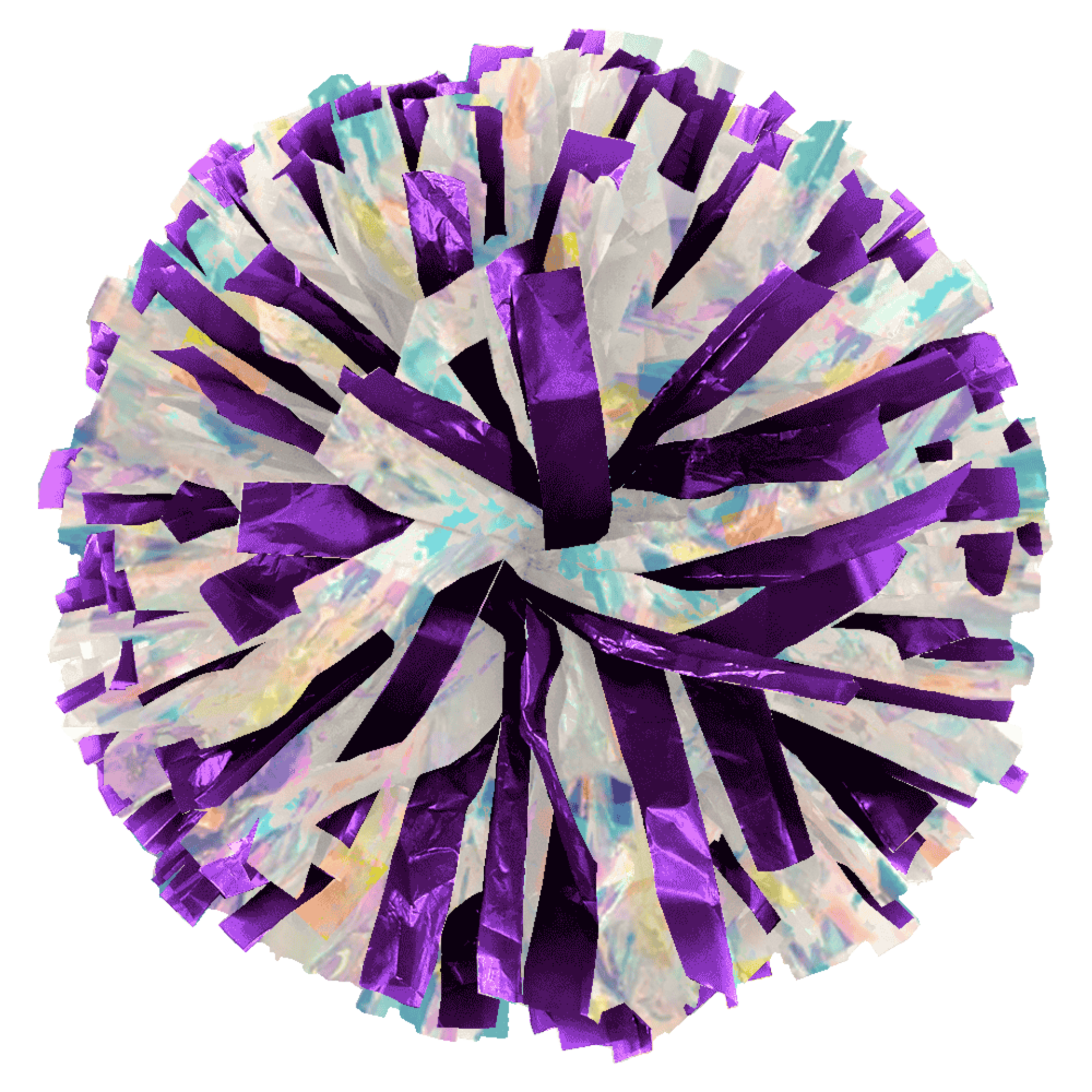 Laser-Metallic Custom Mix Junior & Lite Poms