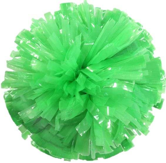 Flourescent Green Pom Pom for Dance and Cheerleading