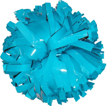 Turquoise Strands for Glitter and Flash Pom Poms