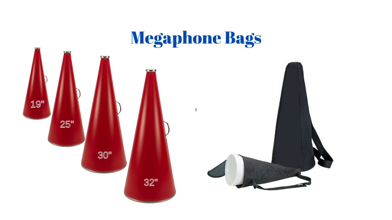 Megaphone Bags